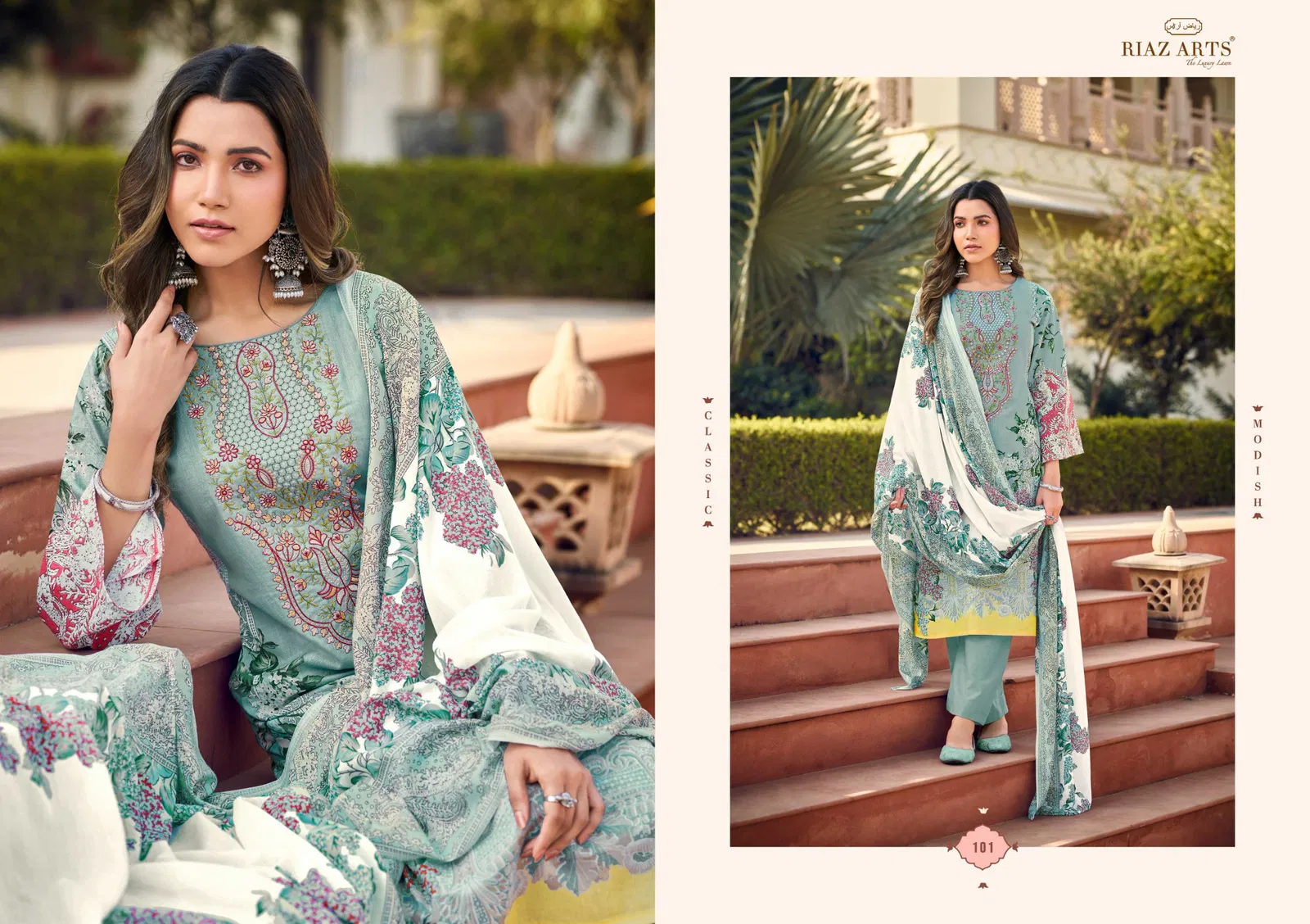 Musafir Vol 22 By Riaz Arts Lawn Digital Printed Dress Material Orders In India
